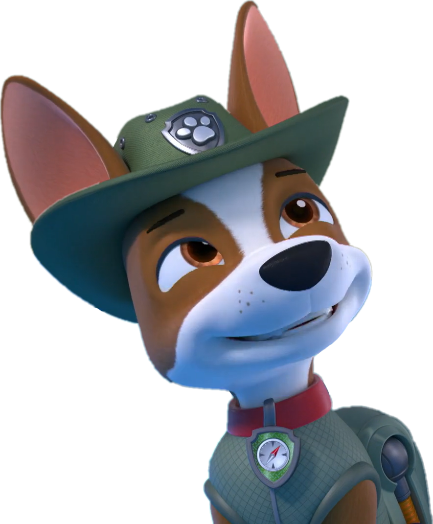 Pawpatrol Tracker Sticker By Shelldon Love 46