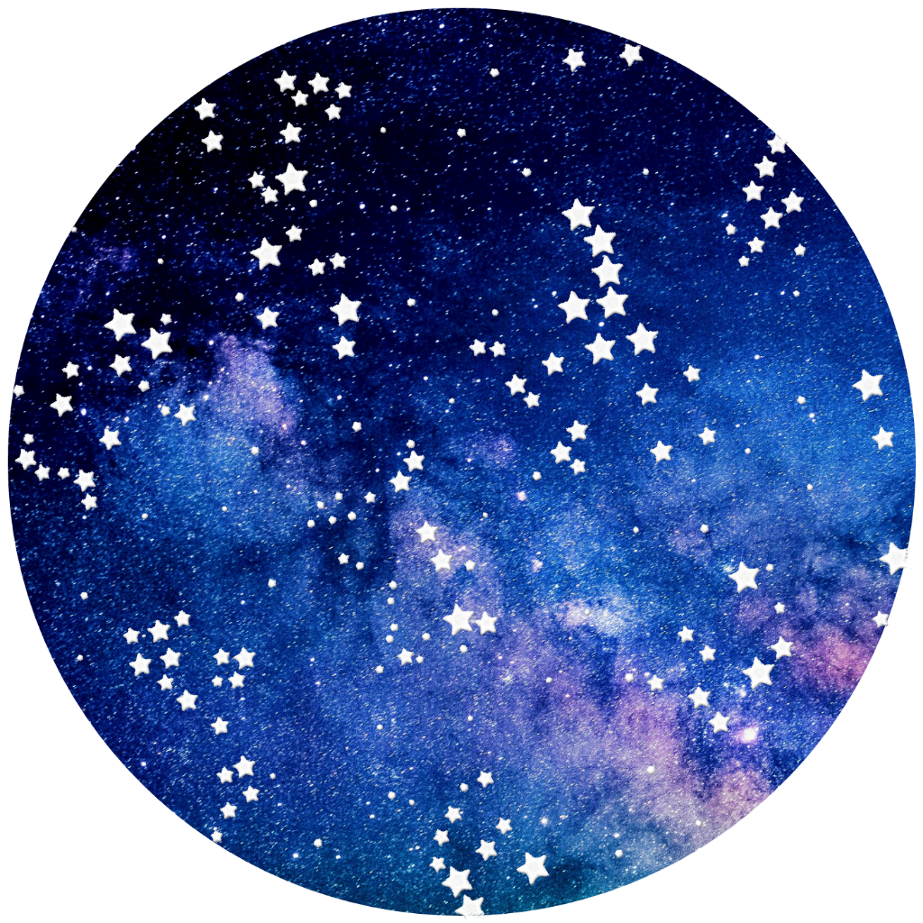 circle space stars galaxy icon iconbase...