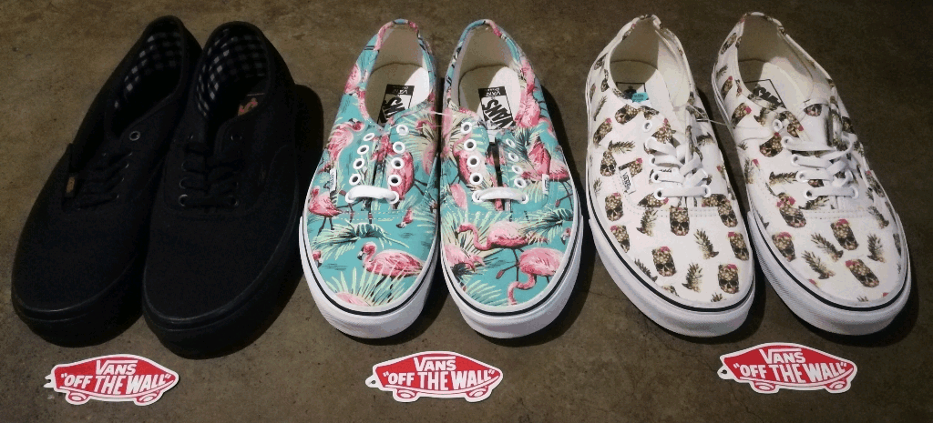New Vans Authentic Van Doren turquoise flamingo NWT New Vans Authentic Van Doren turquoise flamingo NWT