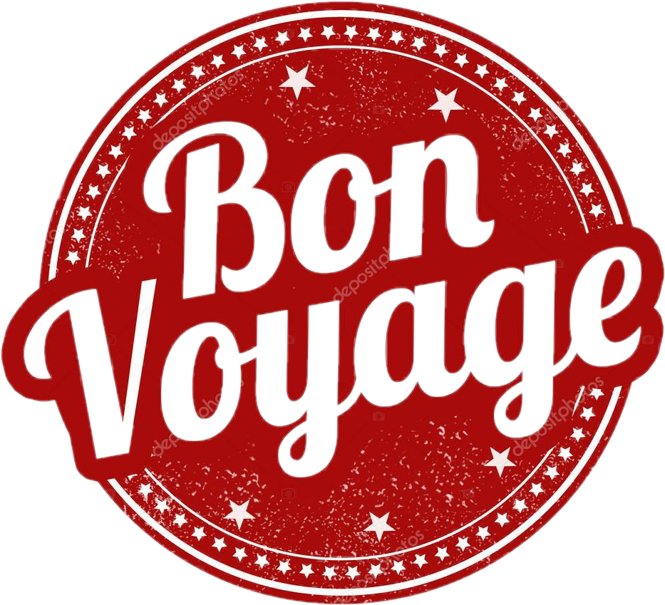 bon voyage Sticker by claumarin2016