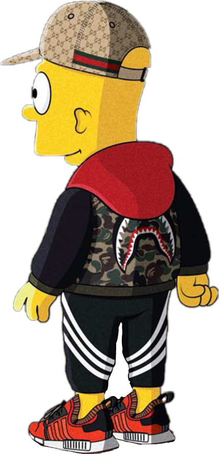 Bart Simpson Swag 40 Bape Bart Simpson Wallpapers Download At