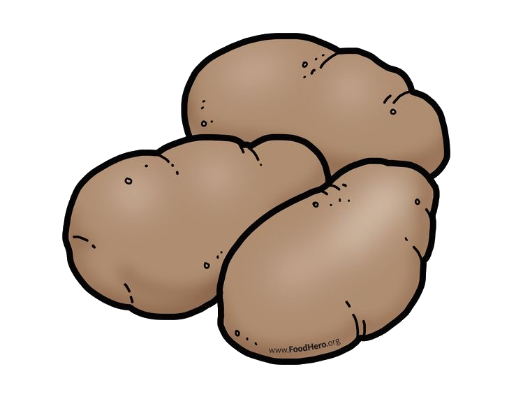 Freetoedit Potatoes Brown Sticker By Meetadawn