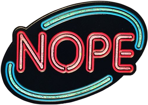 No Neon Neonlights Neonsigns Sticker By Chloxoxo