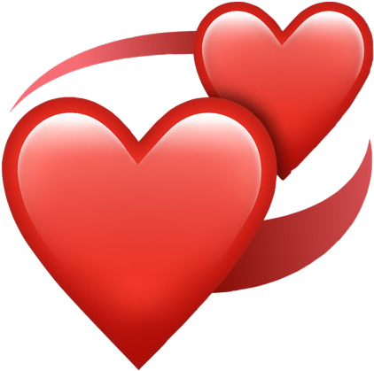Red Hearts Emoji Freetoedit Sticker By Satanicbarbie
