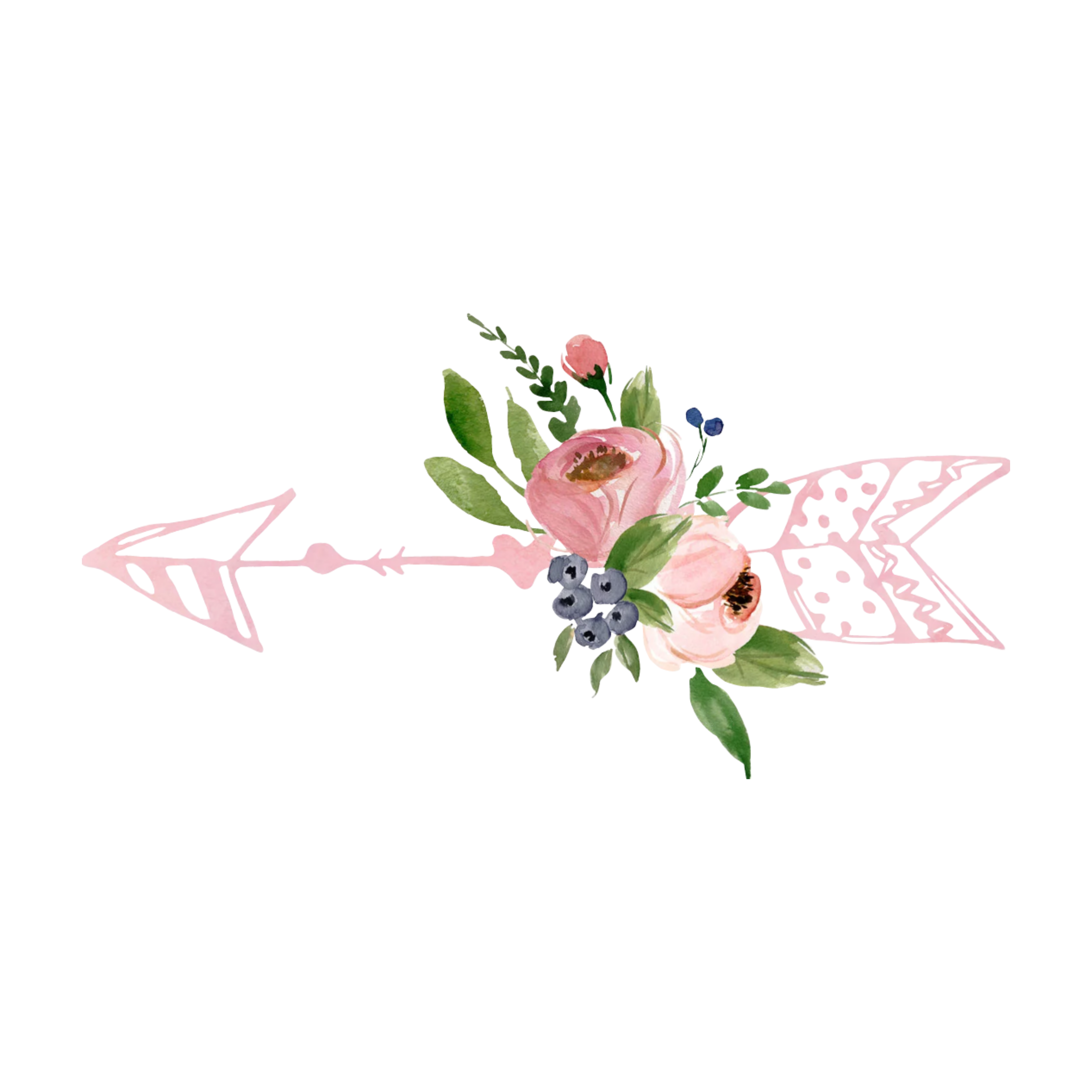 flecha flores - Sticker by Su
