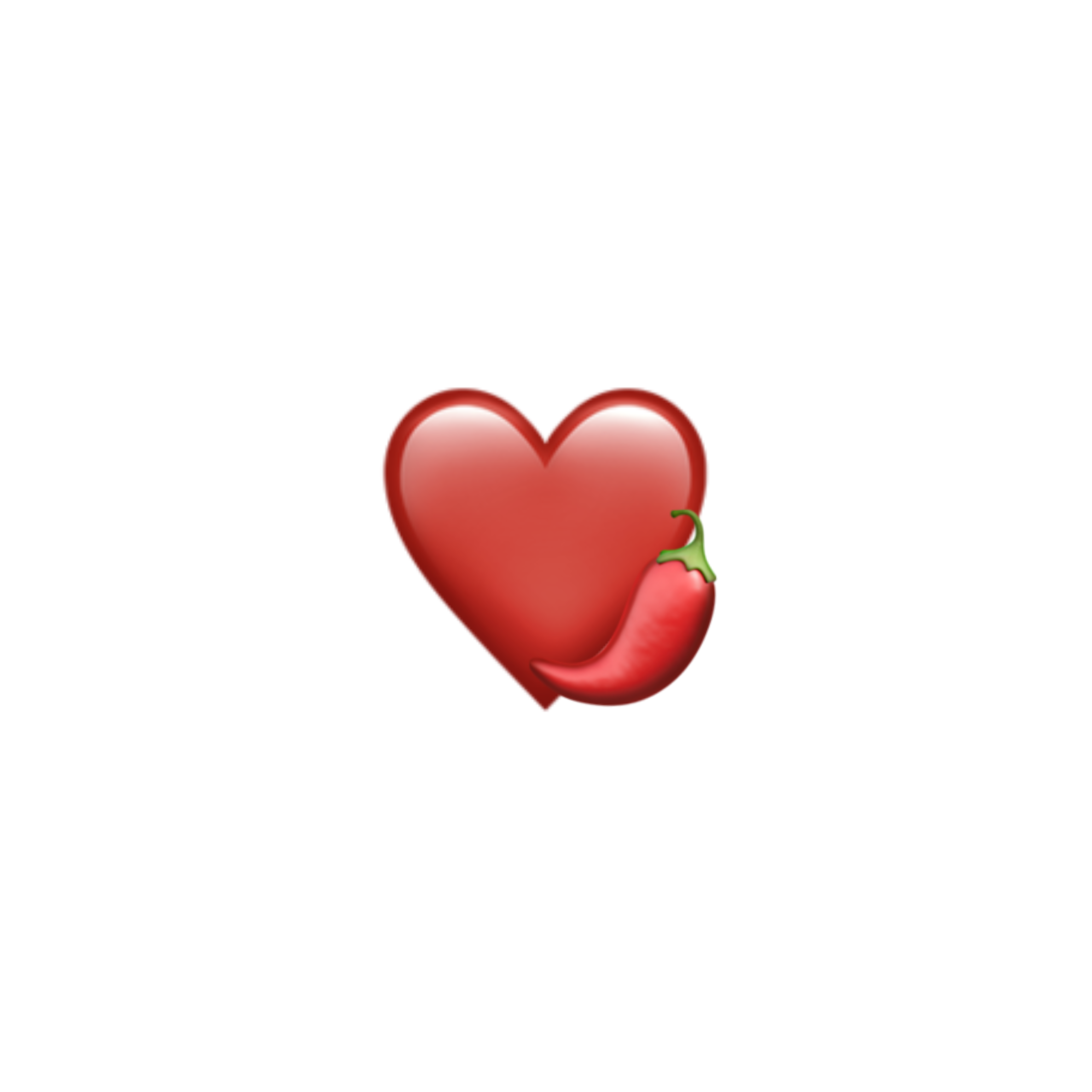 Red Pepper Heart Emoji Freetoedit Sticker By Satanicbarbie