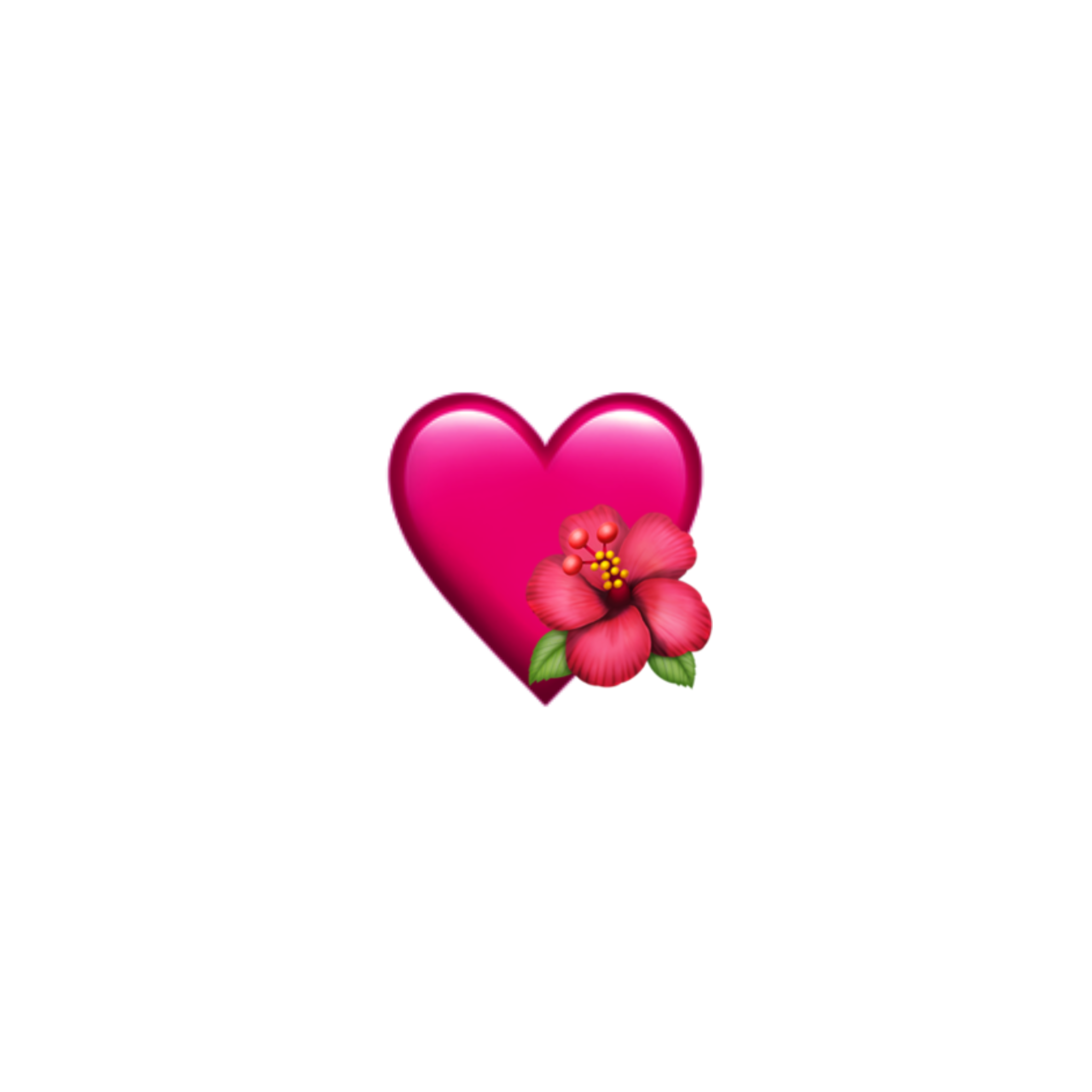 Emoji Heart Flower Freetoedit Sticker By Satanicbarbie