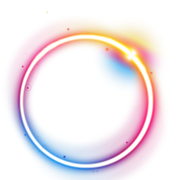 neon eclipse light lights ring planet circle bokeh ftes...