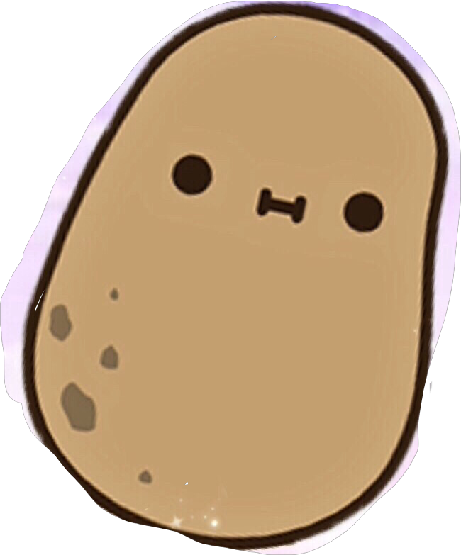 Potatoes Freetoedit Potatoes Sticker By Itz Unicorn