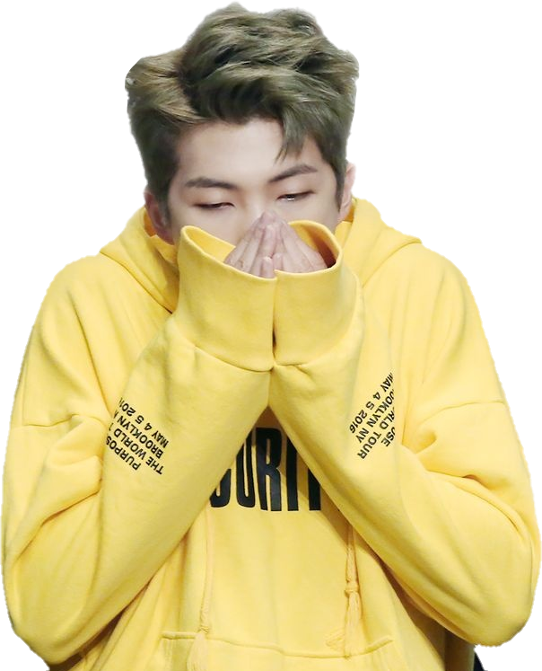 yellow bts hoodie