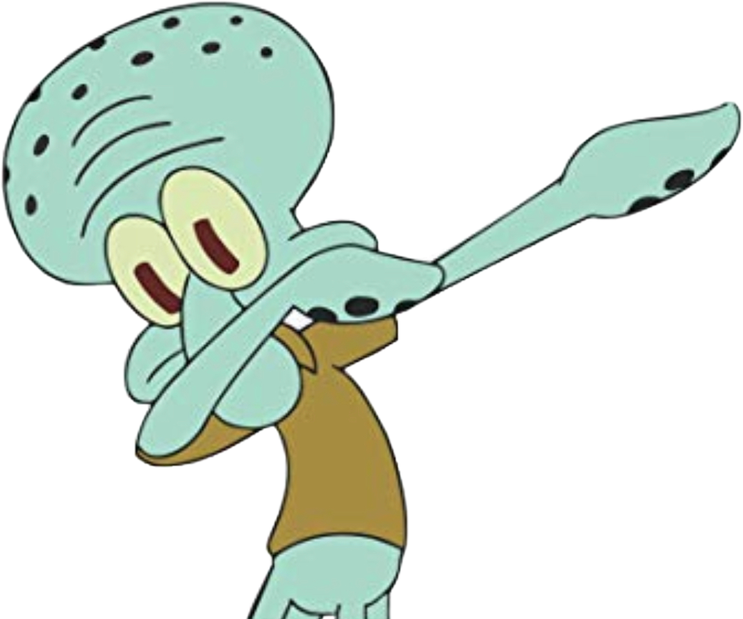 dab squidward dabbingsquidward freetoedit...