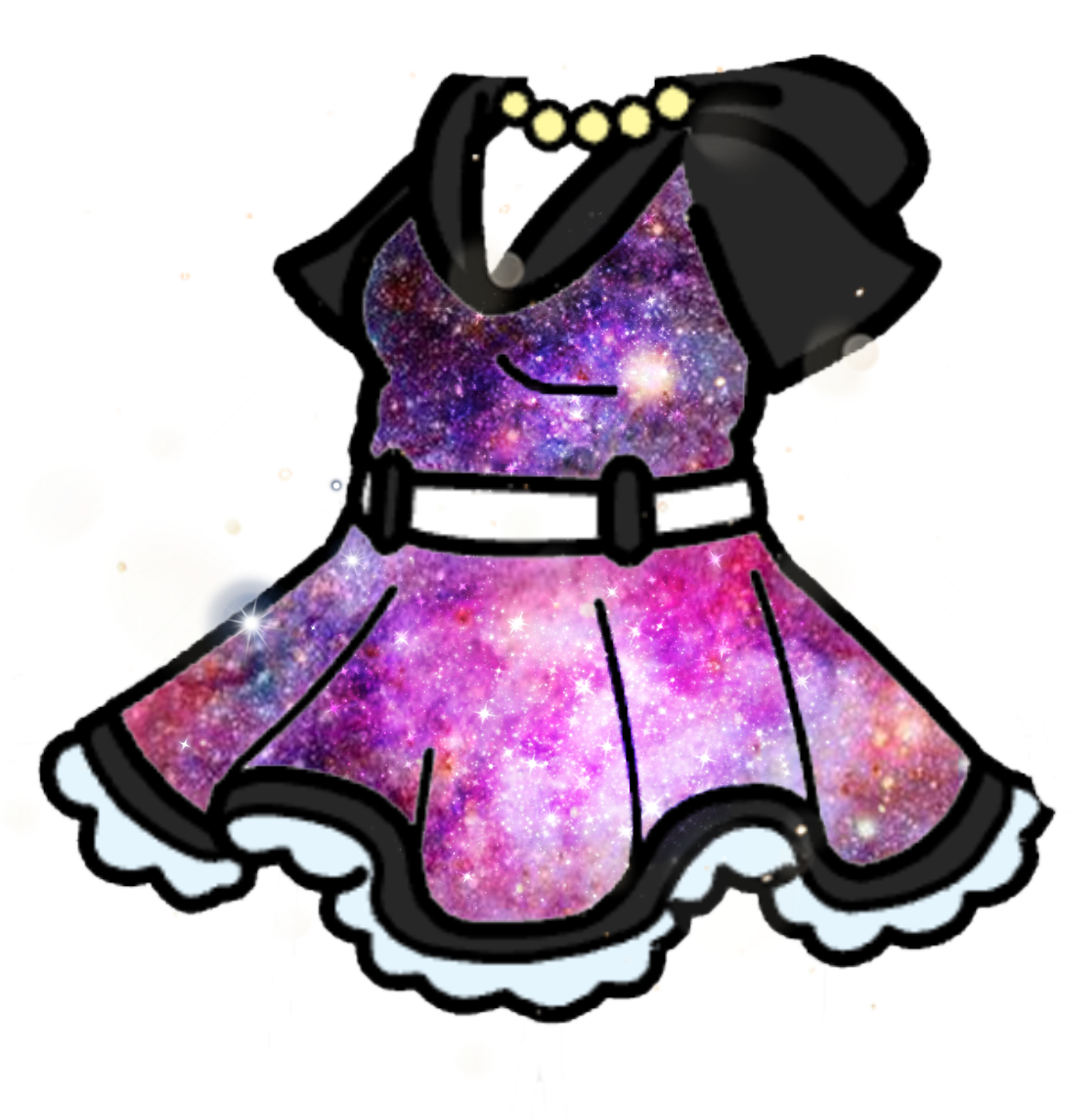 gachalife gacha outfit dress galaxy gachaoutfit gachash...