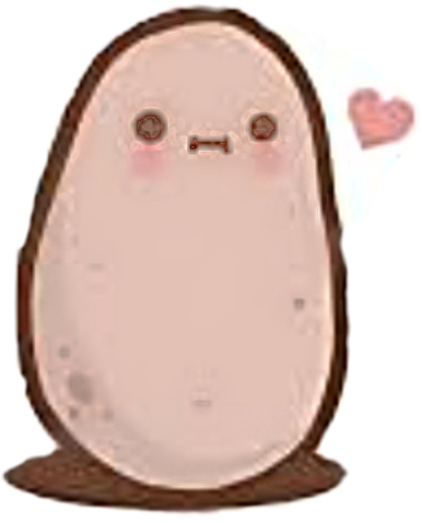 Potatoes Freetoedit Potatoes Sticker By Kawaii Whalers