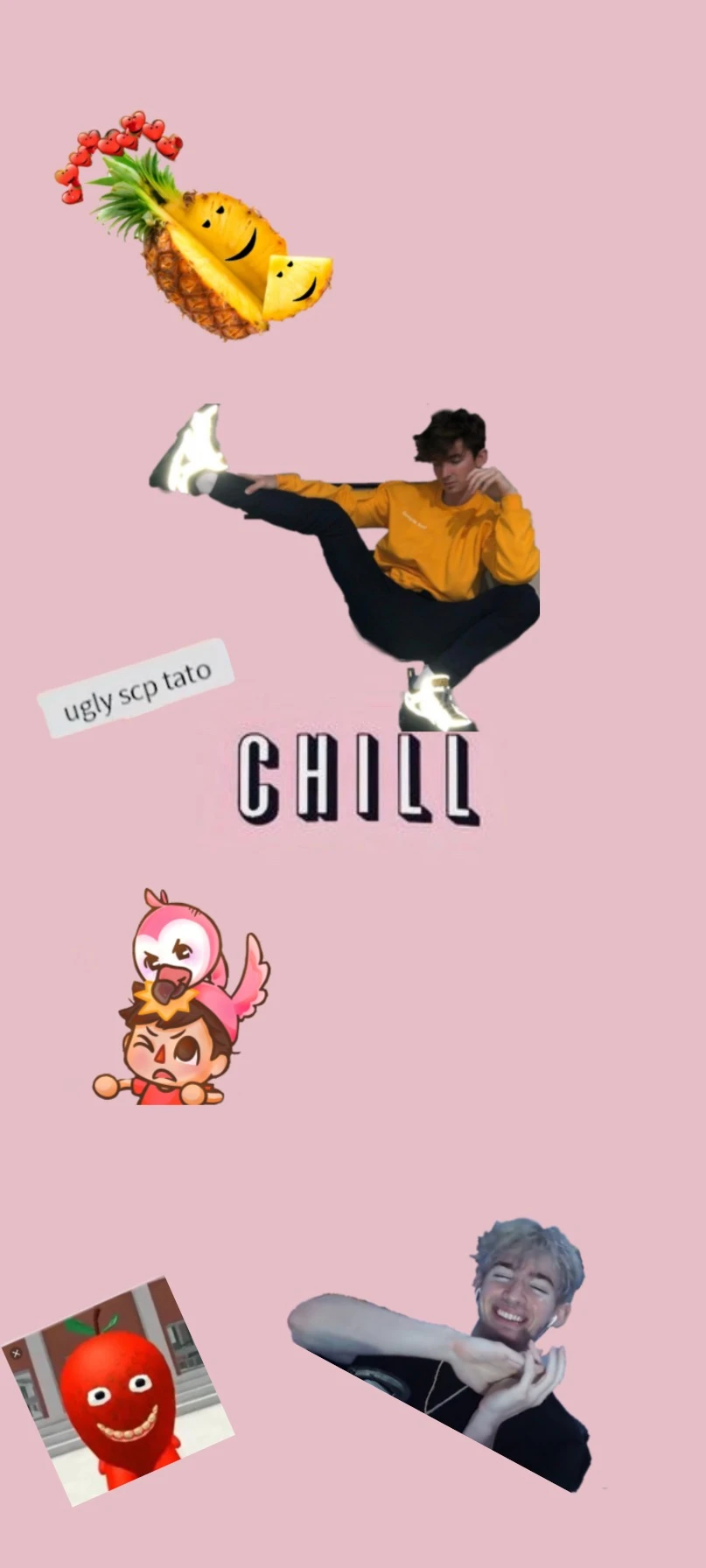 Flamingo Albert Chill Ugly Image By K I N A