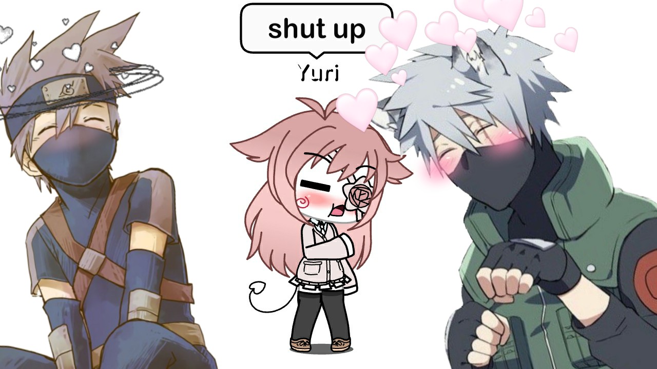 freetoedit Gacha_life kakashi naruto cute...