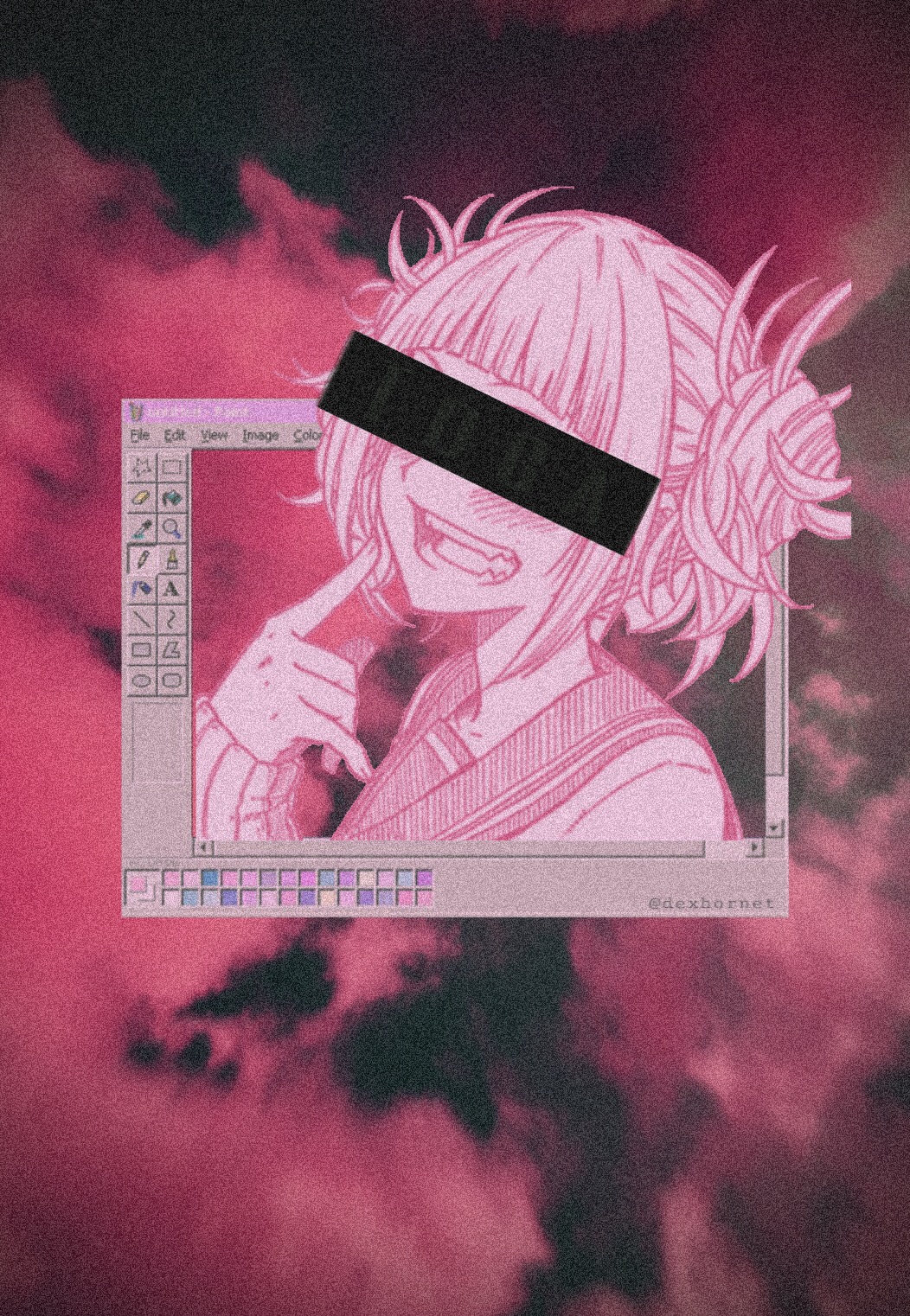 🤷‍♀️ （^∇^） toga bnha pink edit aesthetic mha bokunohe...