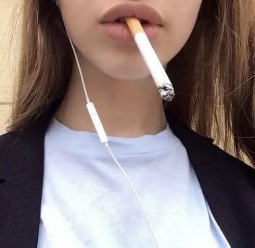 Asian teens smoking mums cigarettes shiny