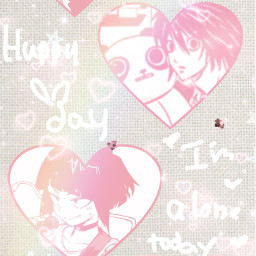 valentinesday valentine alone_but_happy anime animeedit animeedits animevalentine valentines freetoedit