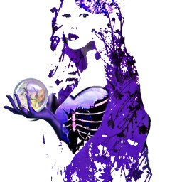artisticportrait surreal myedit remix photoediting picsart u whiteart doubleexposure purple freetoedit
