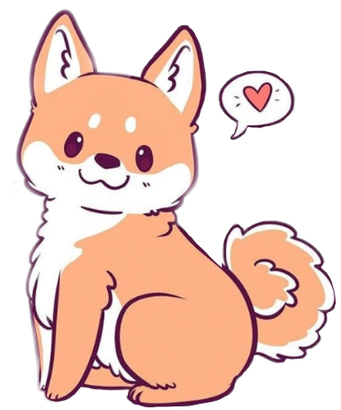 kawaii dog puppy cute sticker by @cherryblossomdream