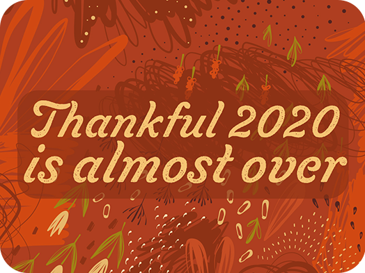 Halloween card template with pink witch brooms and text on it 