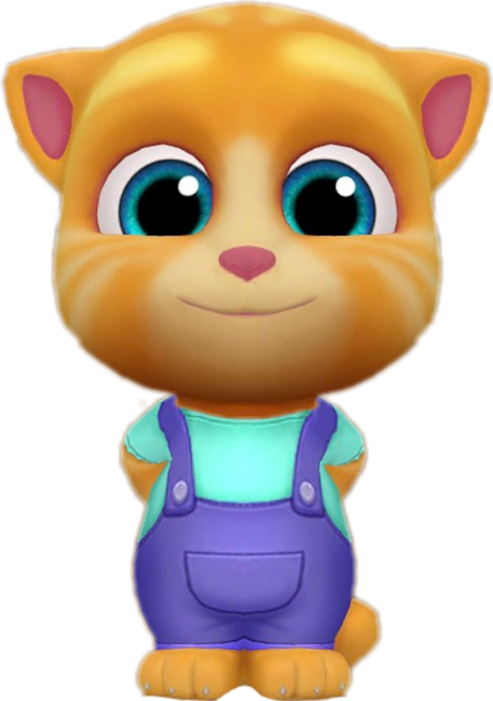 talkingginger talkingtom sticker by @eduardosquirrel02