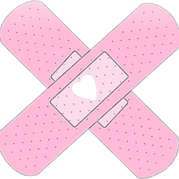 絆創膏かわいいゆめかわいい流行りpink Sticker By ウシ 絆創膏かわいいゆめかわいい流行りpink Sticker By ウシ
