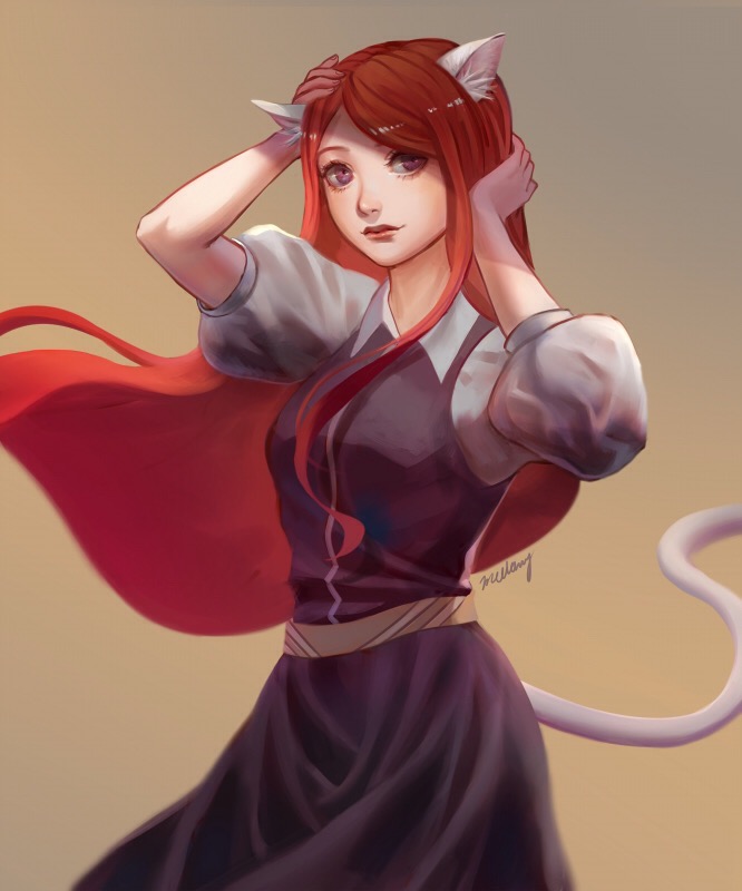 Drawing Anime Neko Girl Youtube