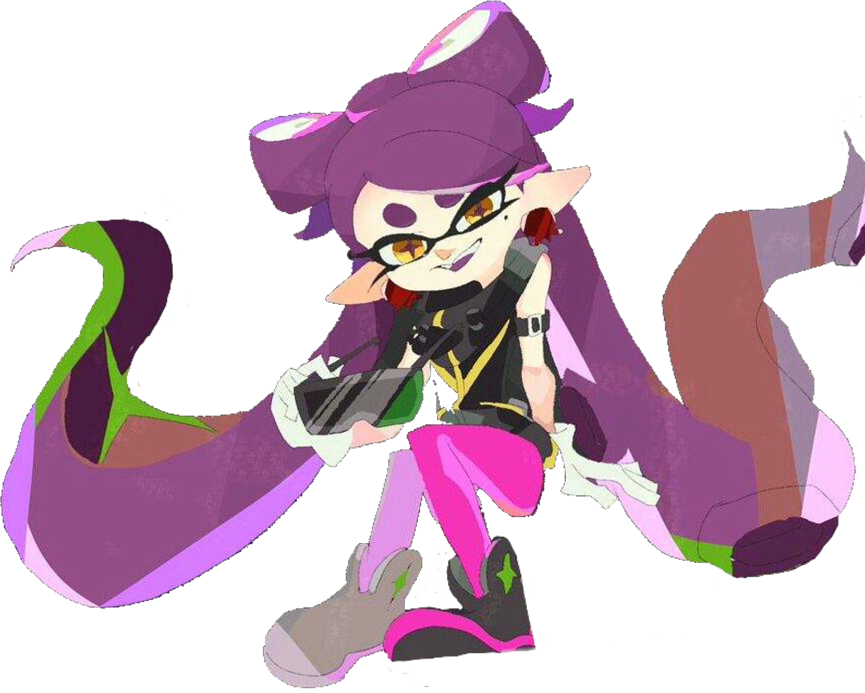 splatoon callie octarian splatoon2 sticker by @inkriie