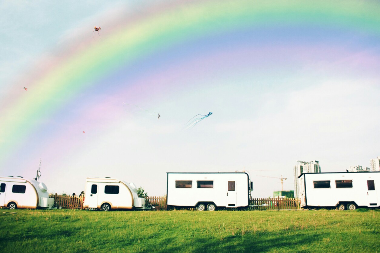 freetoedit rainbowlightcontest! rainbowlight photography trailers