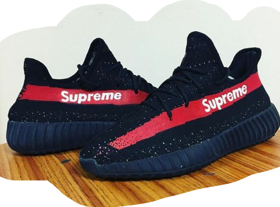 supreme yeezy sticker