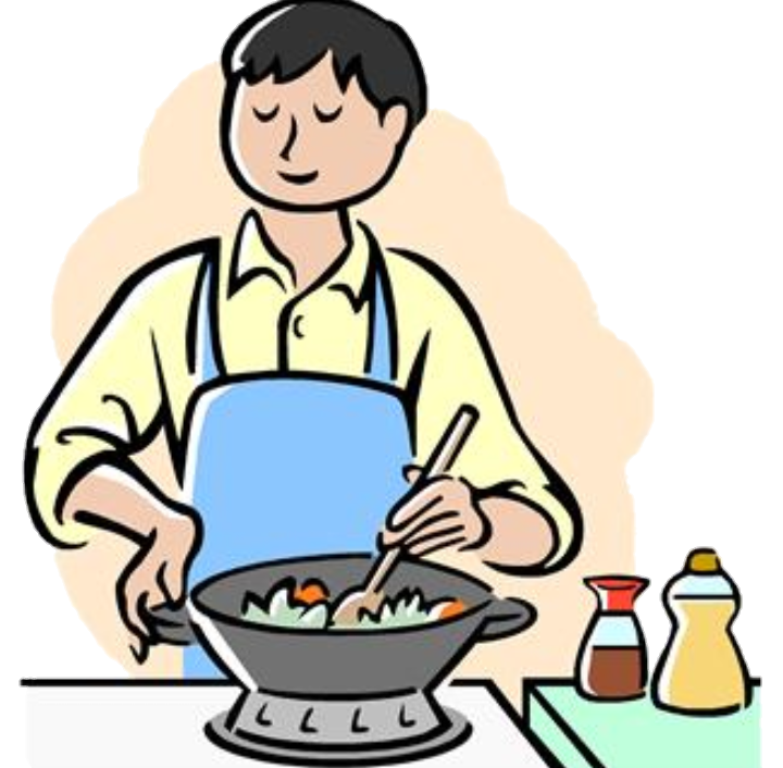 cook man familyman freetoedit sticker by @nurfadlymanan79.