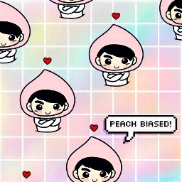 freetoedit got7 jinyoung peach wallpaper