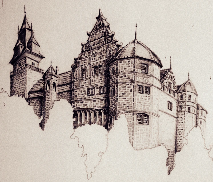 Sketch I Old Castle Image By Art Moritz95 Sketch I Old Castle Image By Art Moritz95