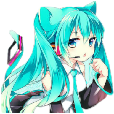 hatsune miku freetoedit sticker by @zahraputri44