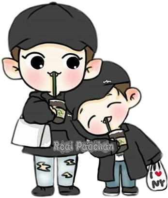 chanbaek exo kpop sticker by andrea velazquez