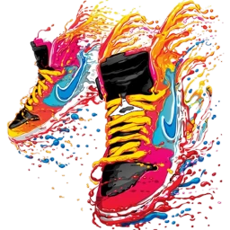 ftesneakers sneakers coloursplash colorful freetoedit