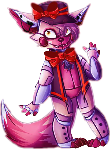 furry fnaf fox robot funtime_foxy sticker by @emily_brown