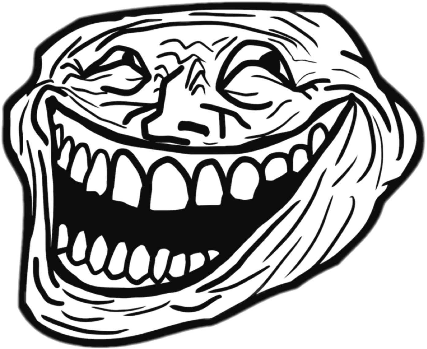 Freetoedit Troll Face Meme Angry Troll Sticker By Memezasf Hot Sex Picture