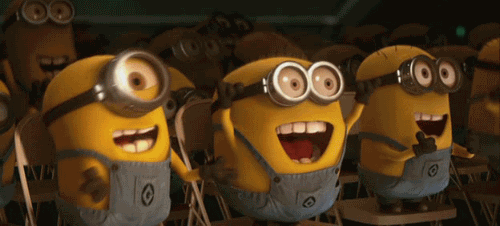 FreeToEdit minions happy GIF by Лида Лавренюк