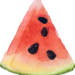 watermelon fruit slice red summer fteslicedfruit freetoedit
