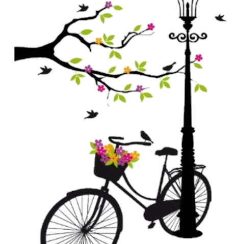 #ftebicycle,#bicycle,#scenery,#garden,#freetoedit