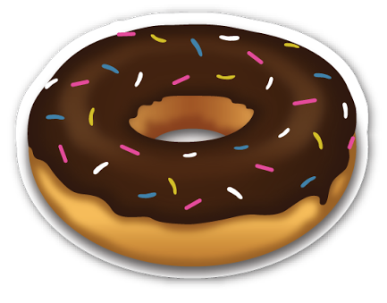 rosquinha donuts emoji whatsapp emojiwhatsapp emojido