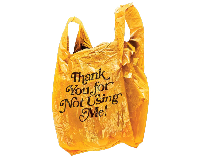 Download bag plastic orange text thankyou using use shopping tum...
