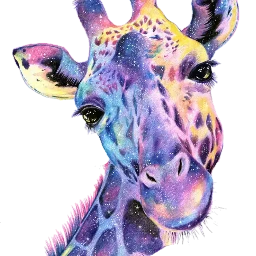 ftegiraffe giraffe freetoedit