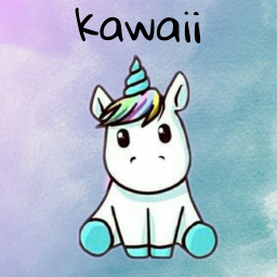 unicornios kawaii freetoedit