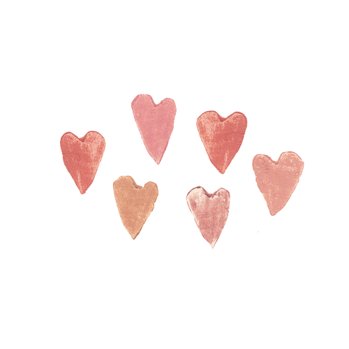 hearts cute watercolor sticker by @jordonsmith1010