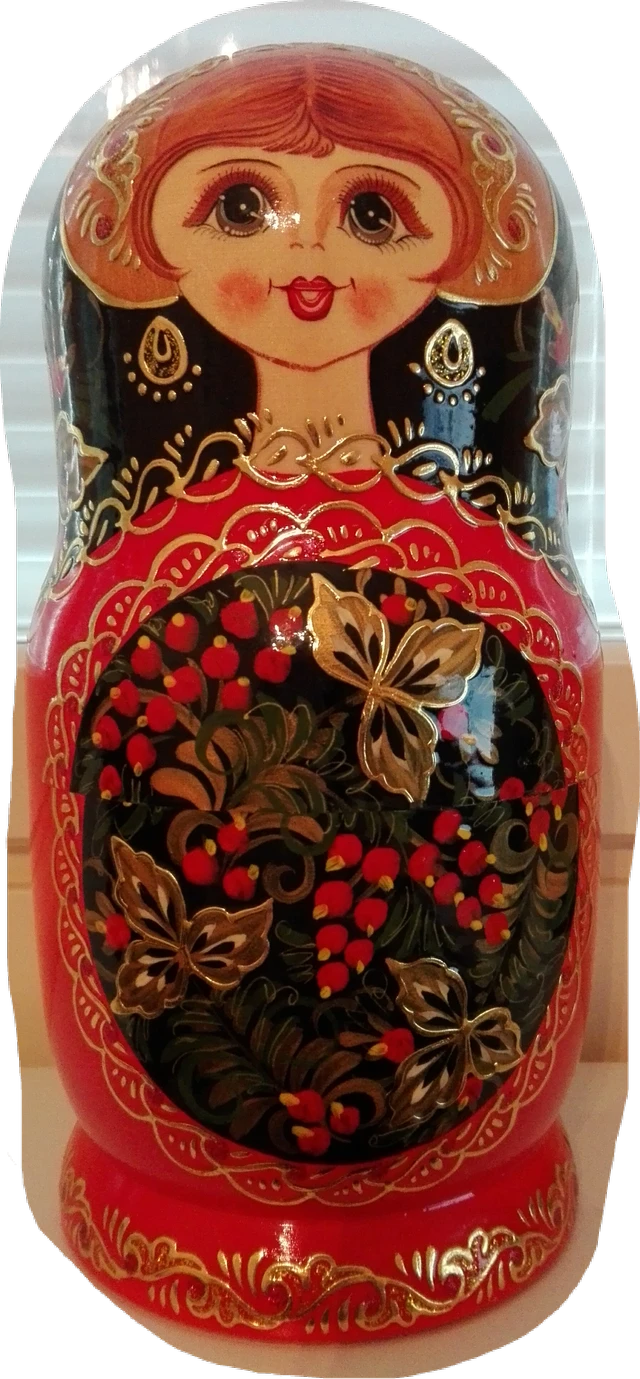 Maatuska Russiandoll Sticker By Joydina Z