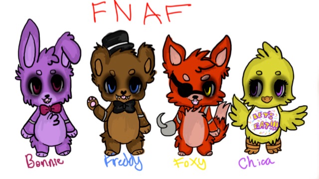 Huntyiscrazys Photos Drawings And Gif Fnaf - sister location cute fnaf wallpaper