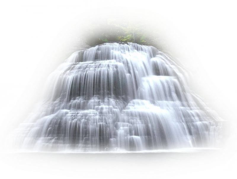 Открытки новый, водопад гифка без фона